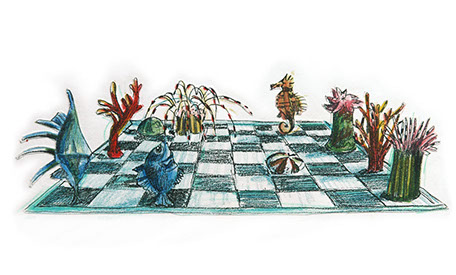 Skizze Schach